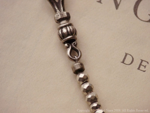 QB04S Rose Beads Bracelet Silver ver.