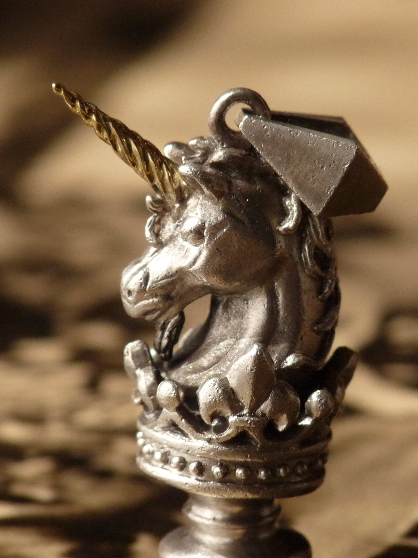 QSO25 Cavalier Pendant Unicorn Custom