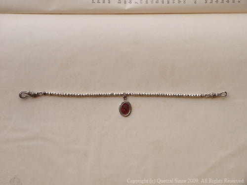 QB04S Rose Beads Bracelet Silver ver.