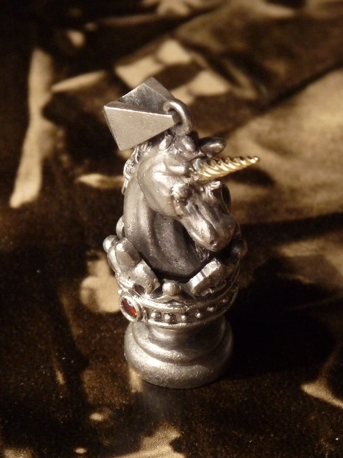 QSO25 Cavalier Pendant Unicorn Custom