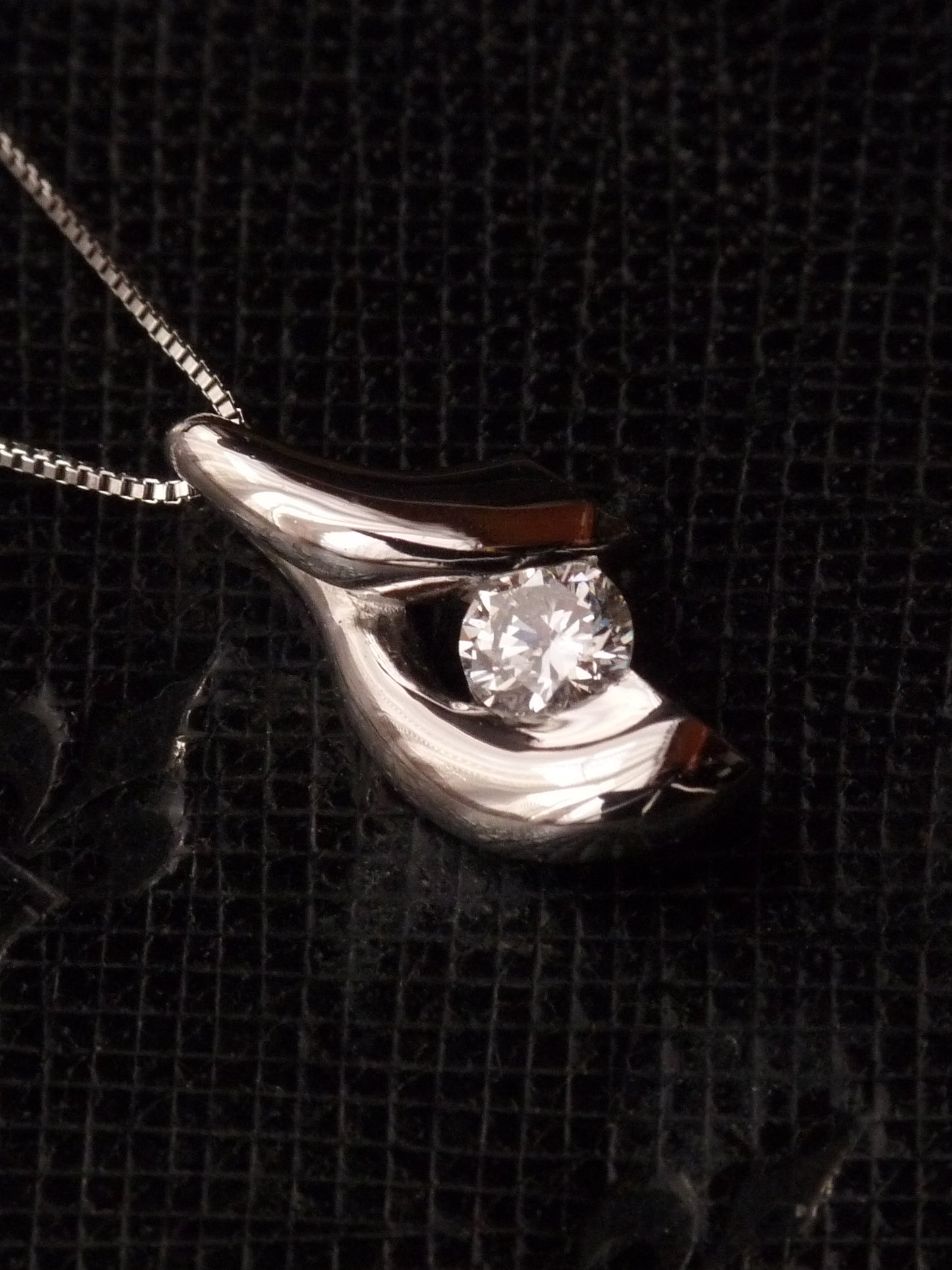 QFO054 Platinum Necklace