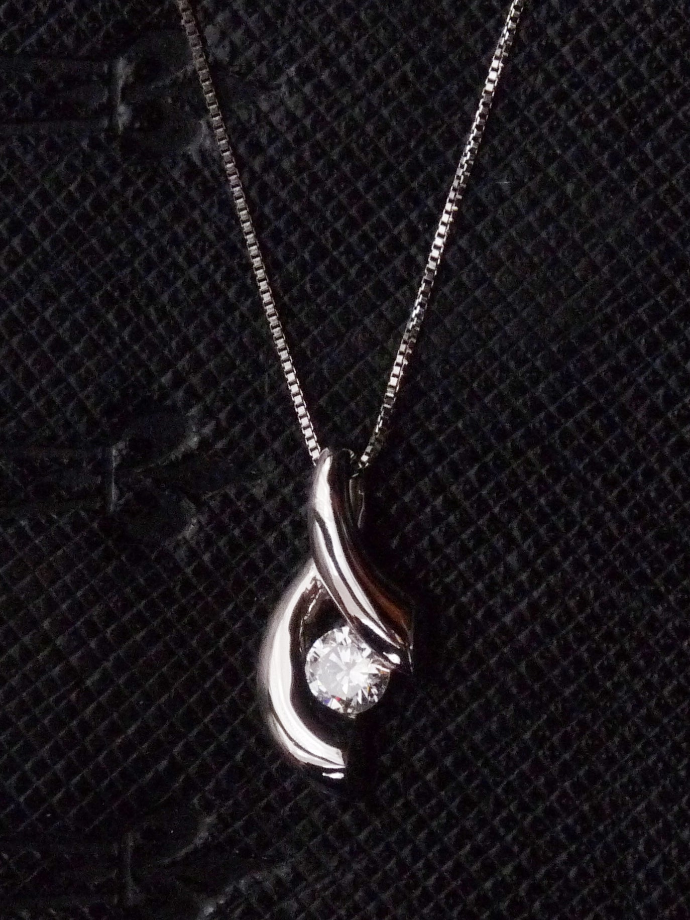QFO054 Platinum Necklace