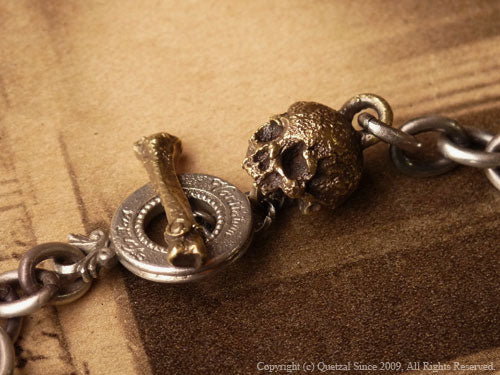 QB02B Vanitas Bracelet Brass ver.