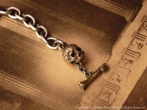 QB02B Vanitas Bracelet Brass ver.
