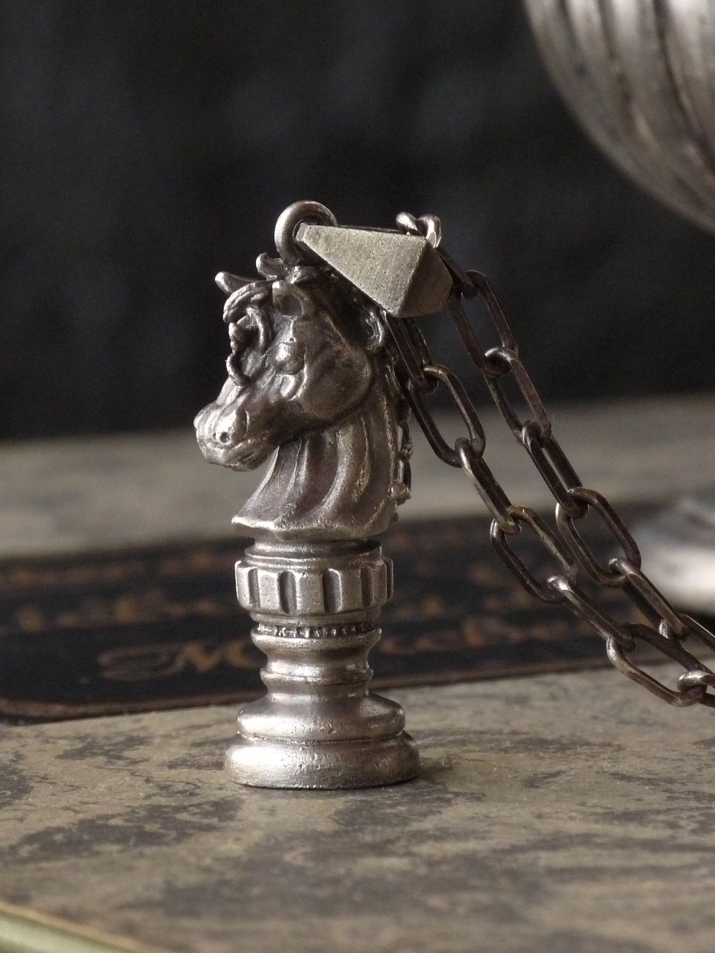 QSO22 Cavalier Pendant Stone Custom