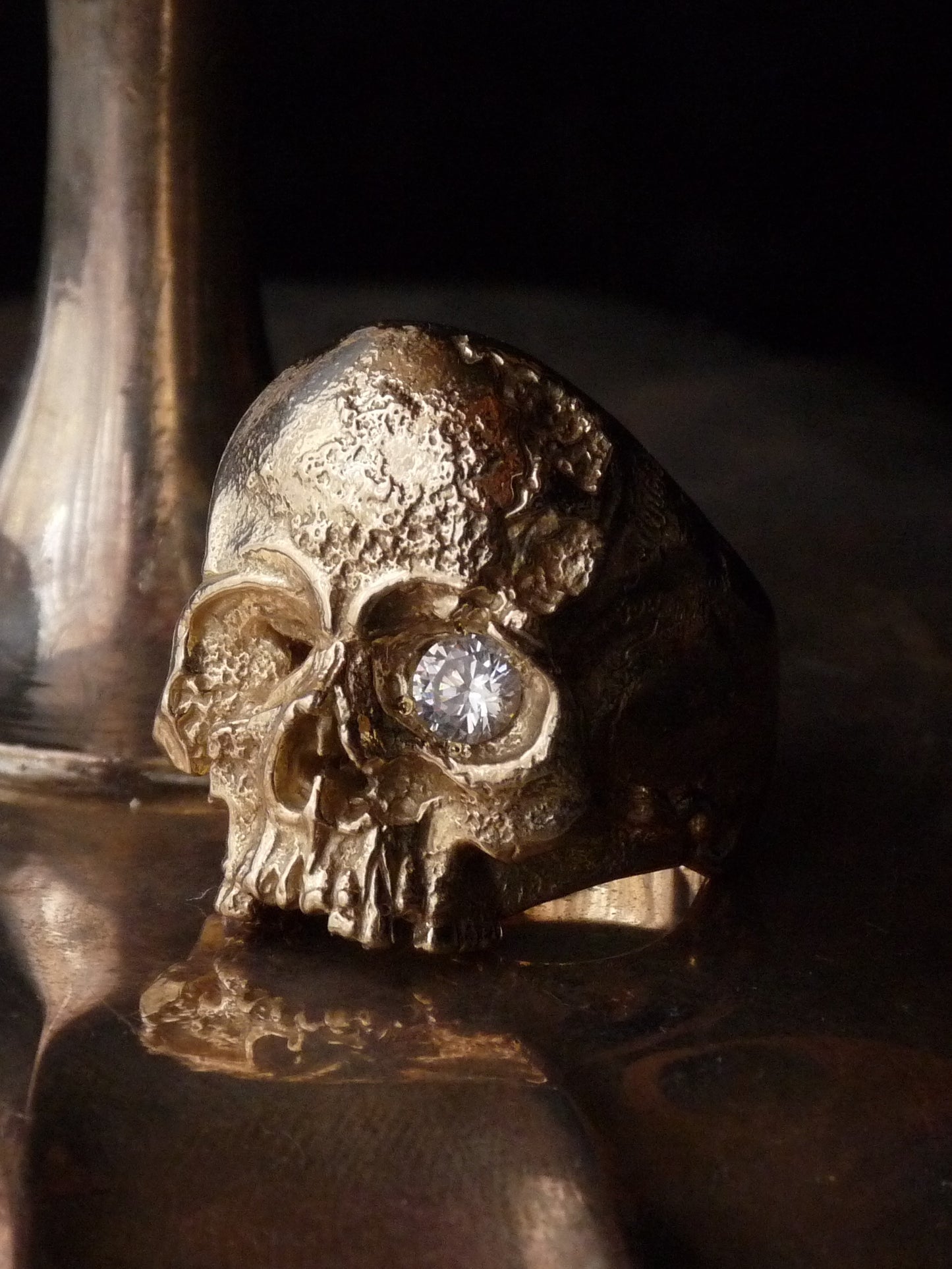 QSO176 Vanitas Ring K10YG Custom