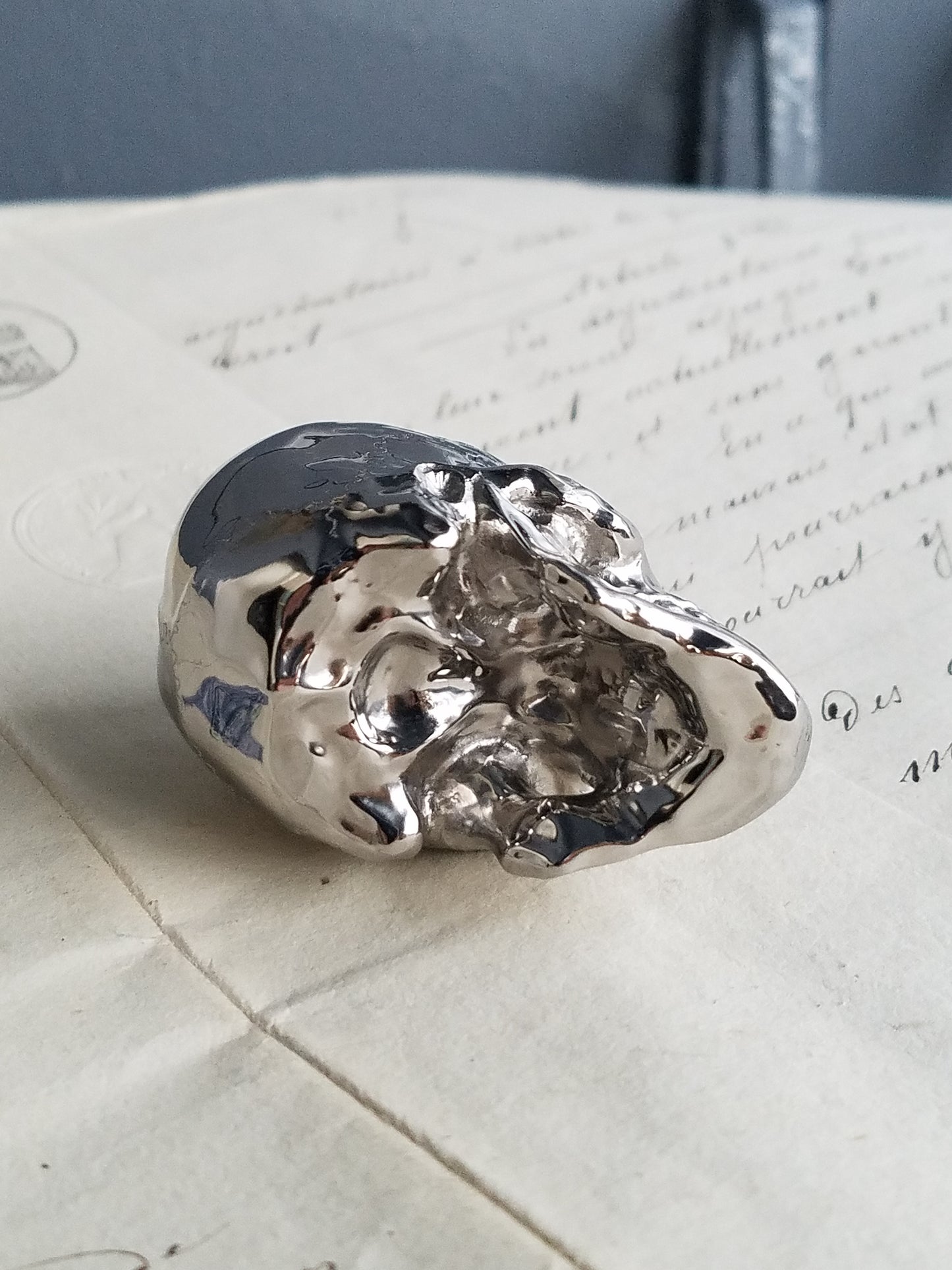 QFO075 Titan Skull Pendant