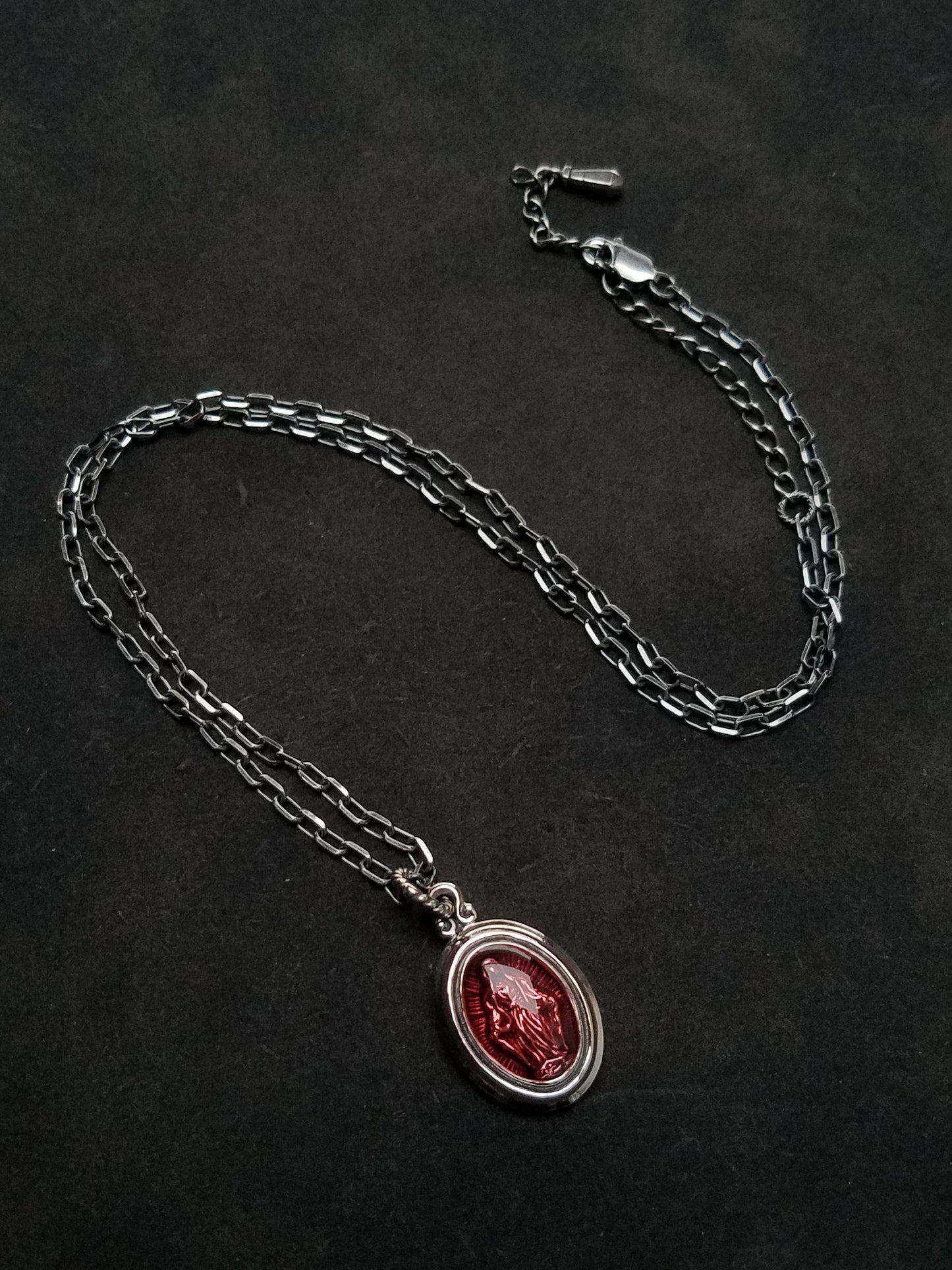 QSO089 Maria Oval Pendant Custom 6