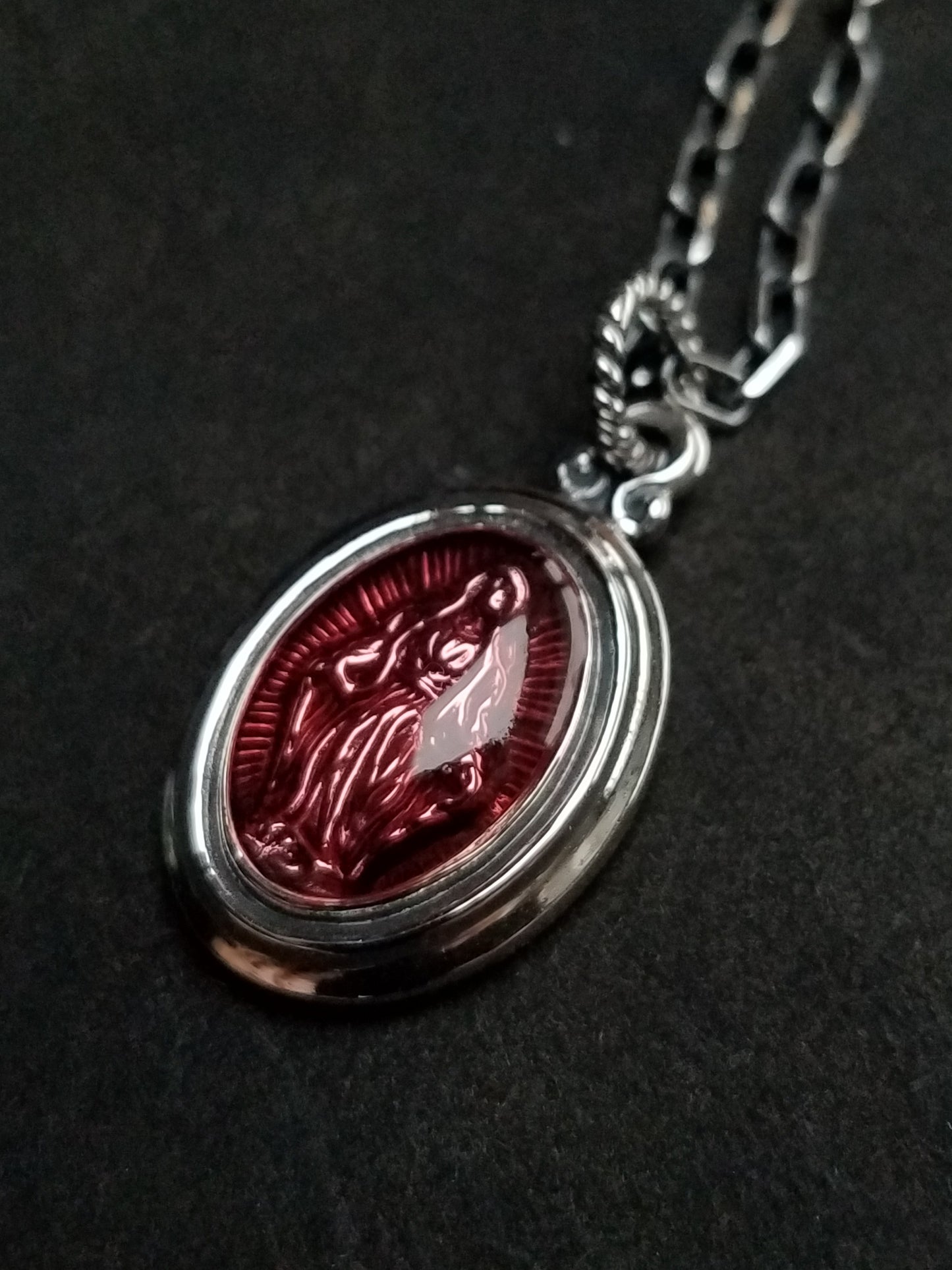 QSO089 Maria Oval Pendant Custom 6