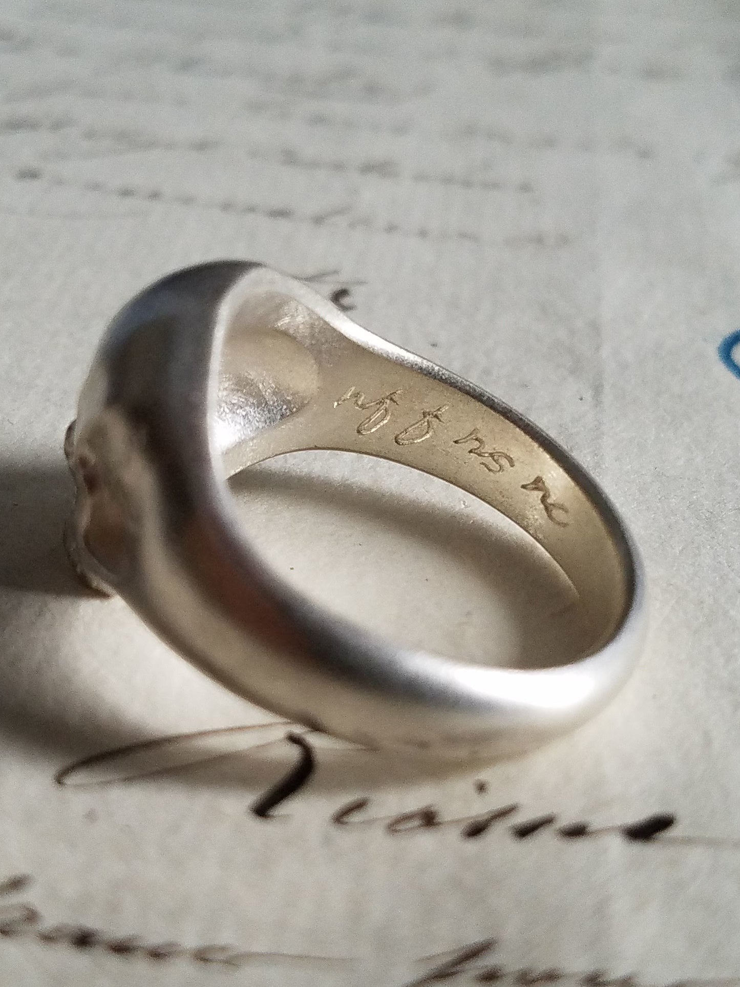 QSO102 Mini Thanatos Ring Topaz Custom