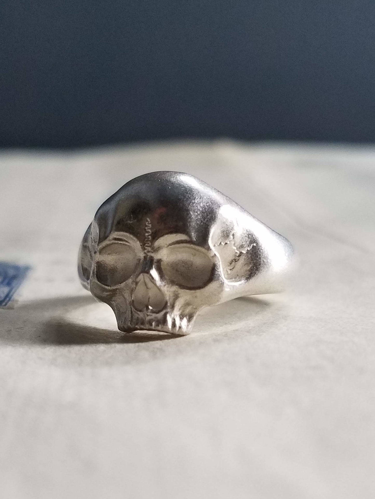 QSO102 Mini Thanatos Ring Topaz Custom