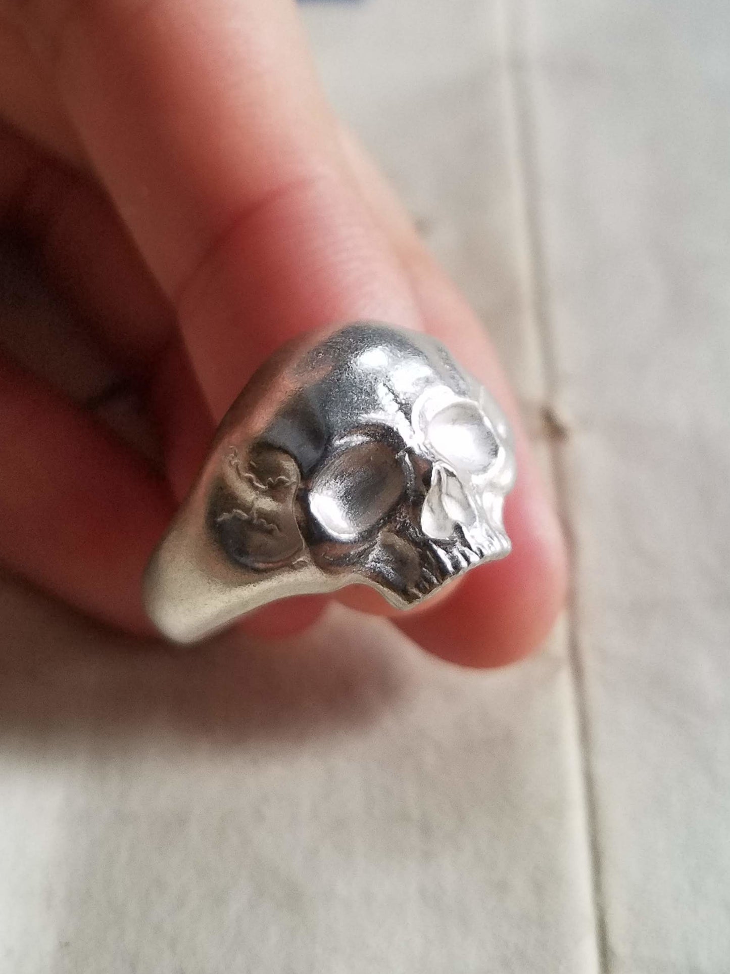 QSO102 Mini Thanatos Ring Topaz Custom