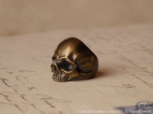 QR15B Pinky Thanatos Ring Brass ver.