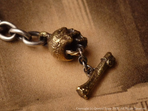 QB02B Vanitas Bracelet Brass ver.