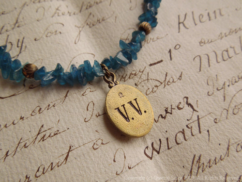 QB03B Lilly Beads Bracelet Brass ver.