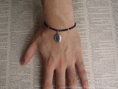 QB03S Lilly Beads Bracelet Silver ver.