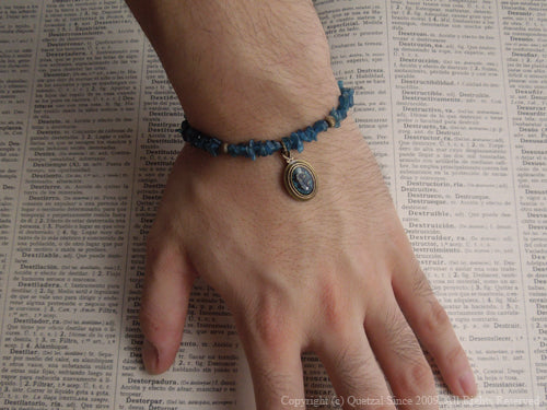 QB03B Lilly Beads Bracelet Brass ver.