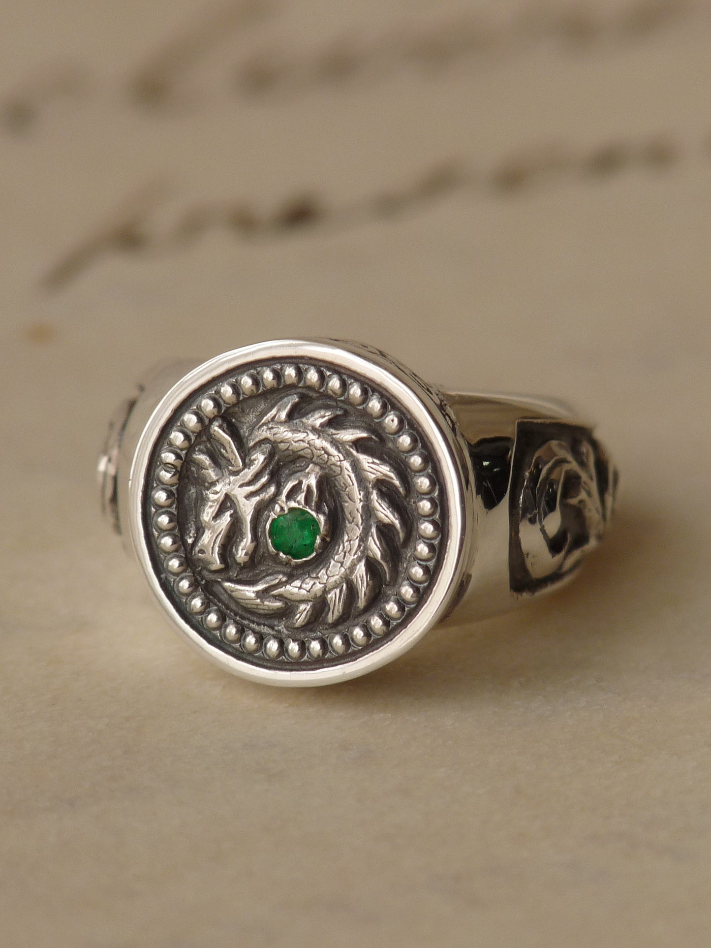 QFO020 Dragon Baby Ring