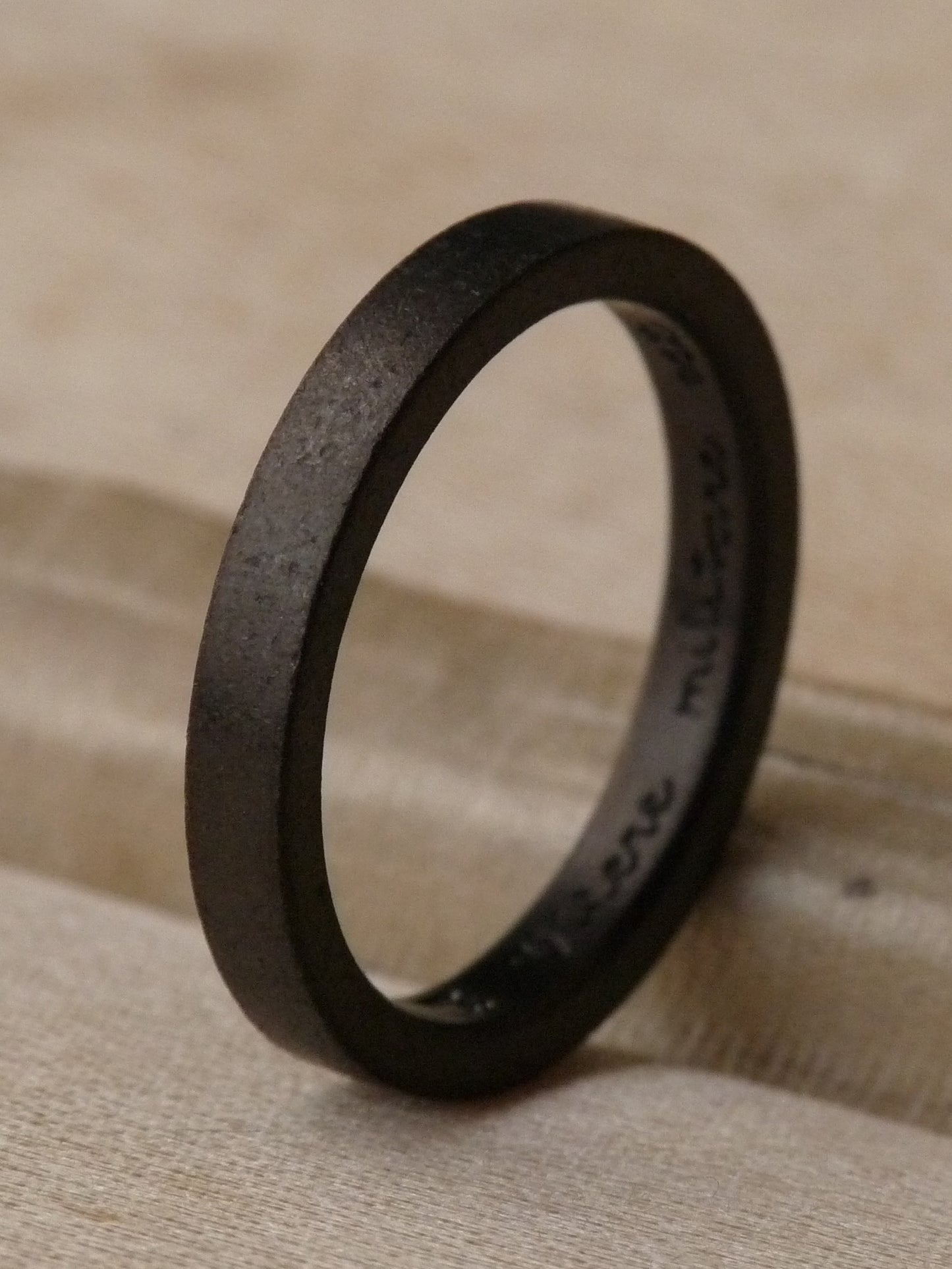 QSO42 Flat Ring Black Custom 2