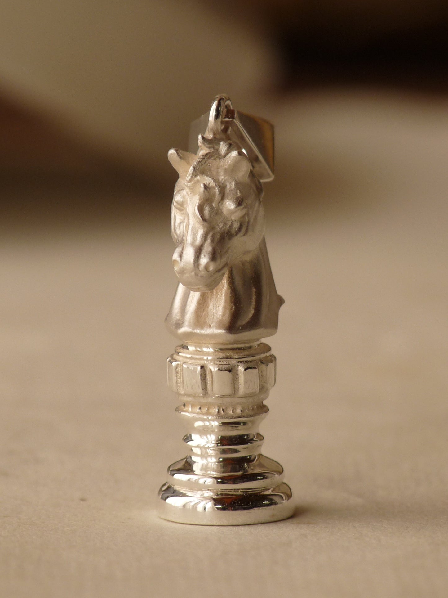 QSO21 Cavalier Pendant Combined Polish Custom