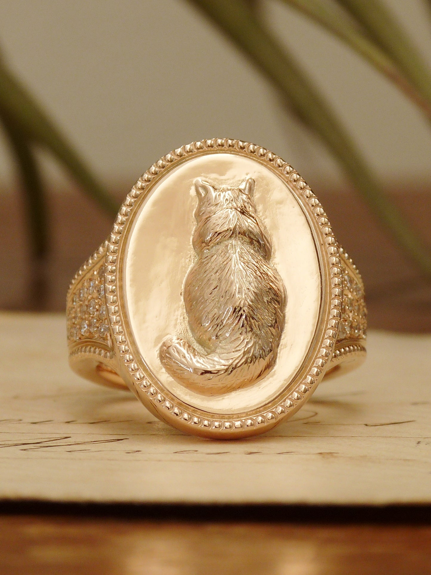 QFO008 Cat Ring