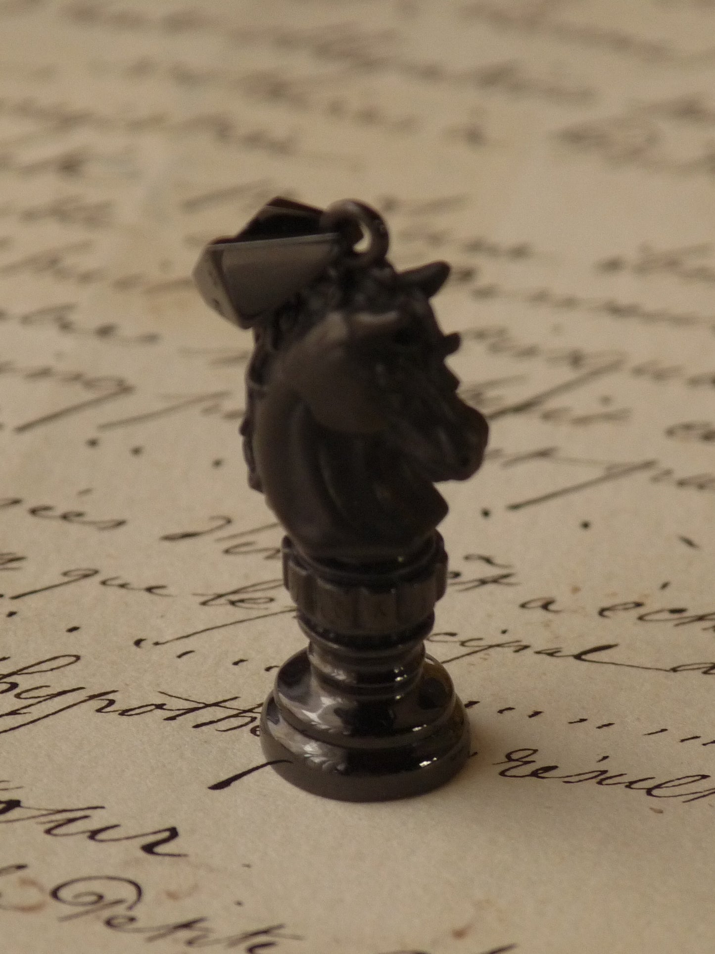 QSO20 Cavalier Pendant Black Custom
