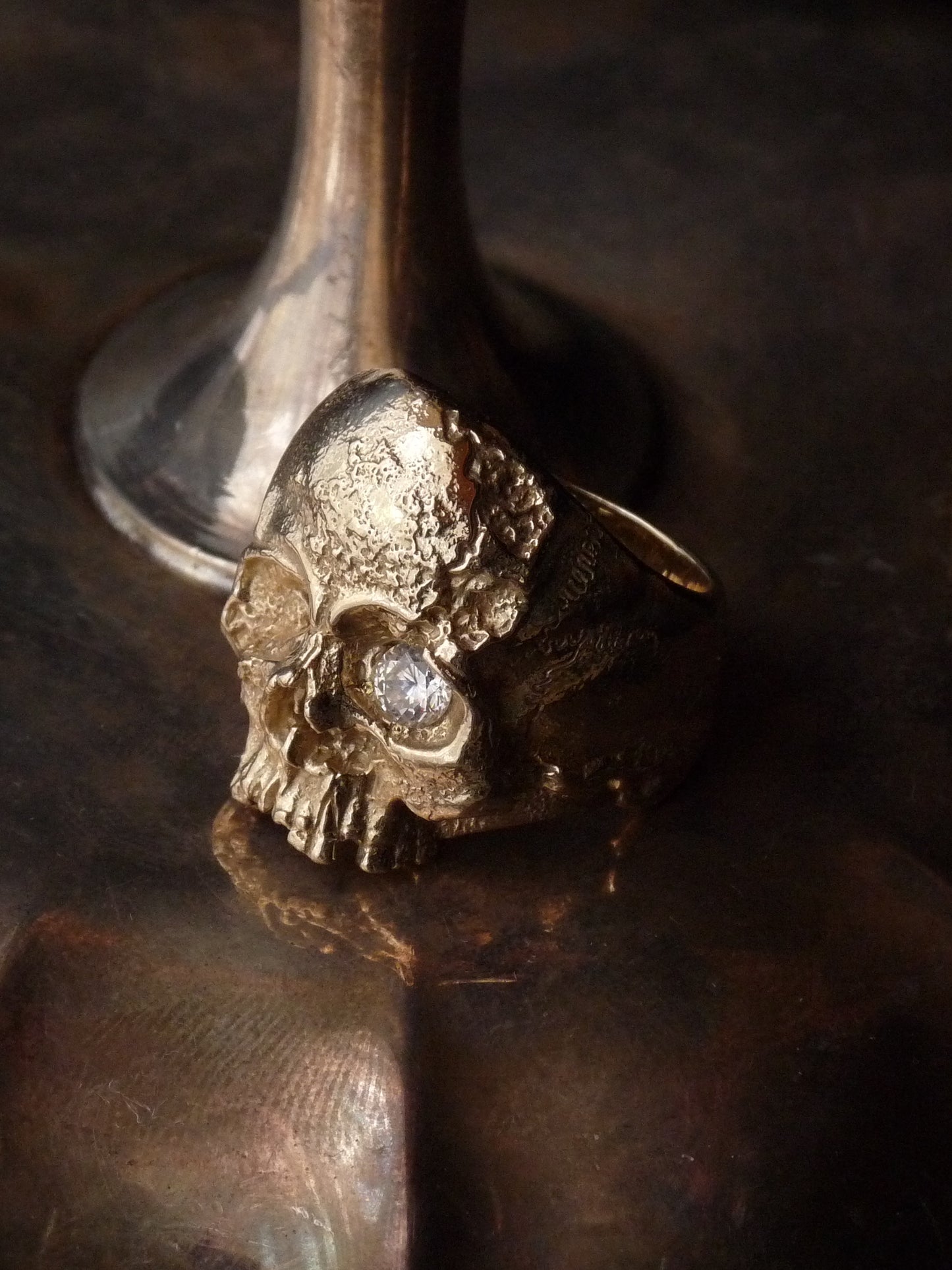 QSO176 Vanitas Ring K10YG Custom