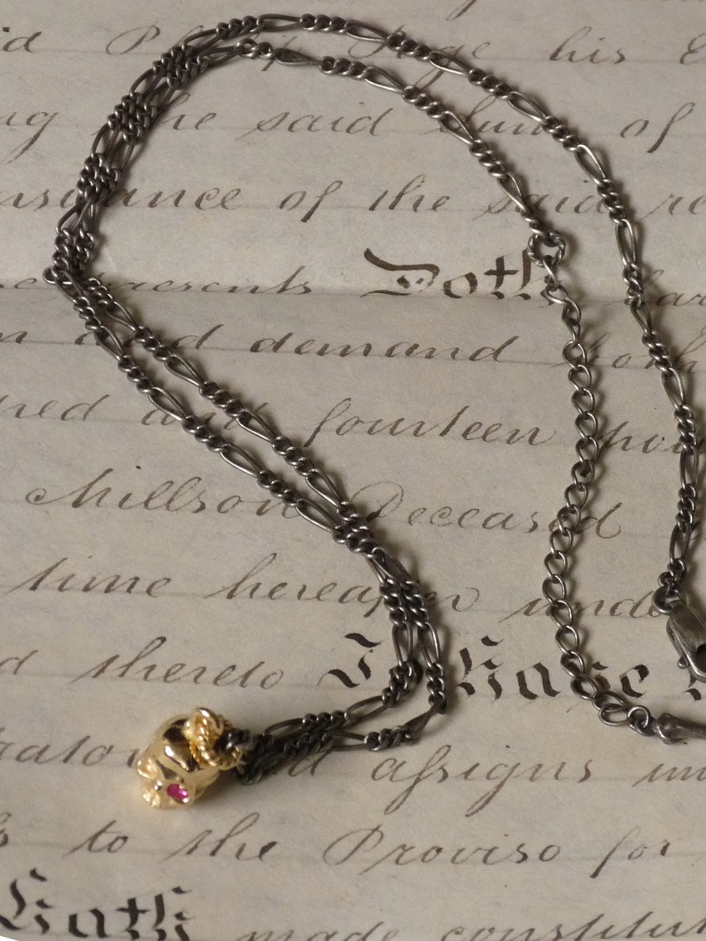 QSO097 Mini Thanatos Necklace Custom