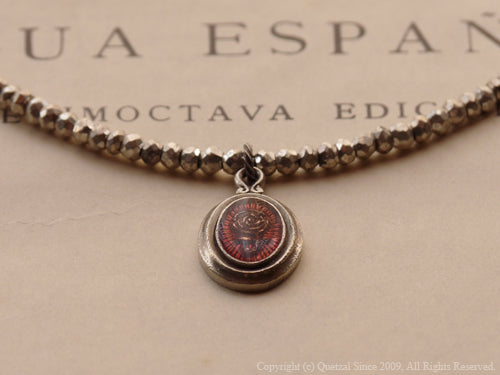 QB04S Rose Beads Bracelet Silver ver.