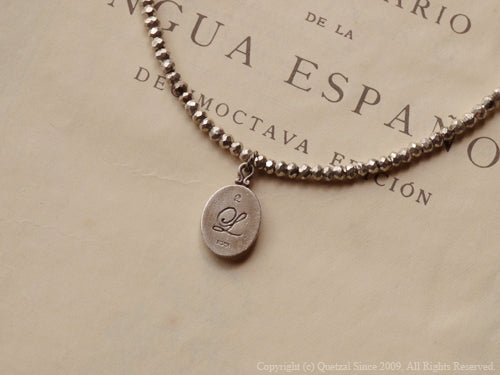 QB04S Rose Beads Bracelet Silver ver.