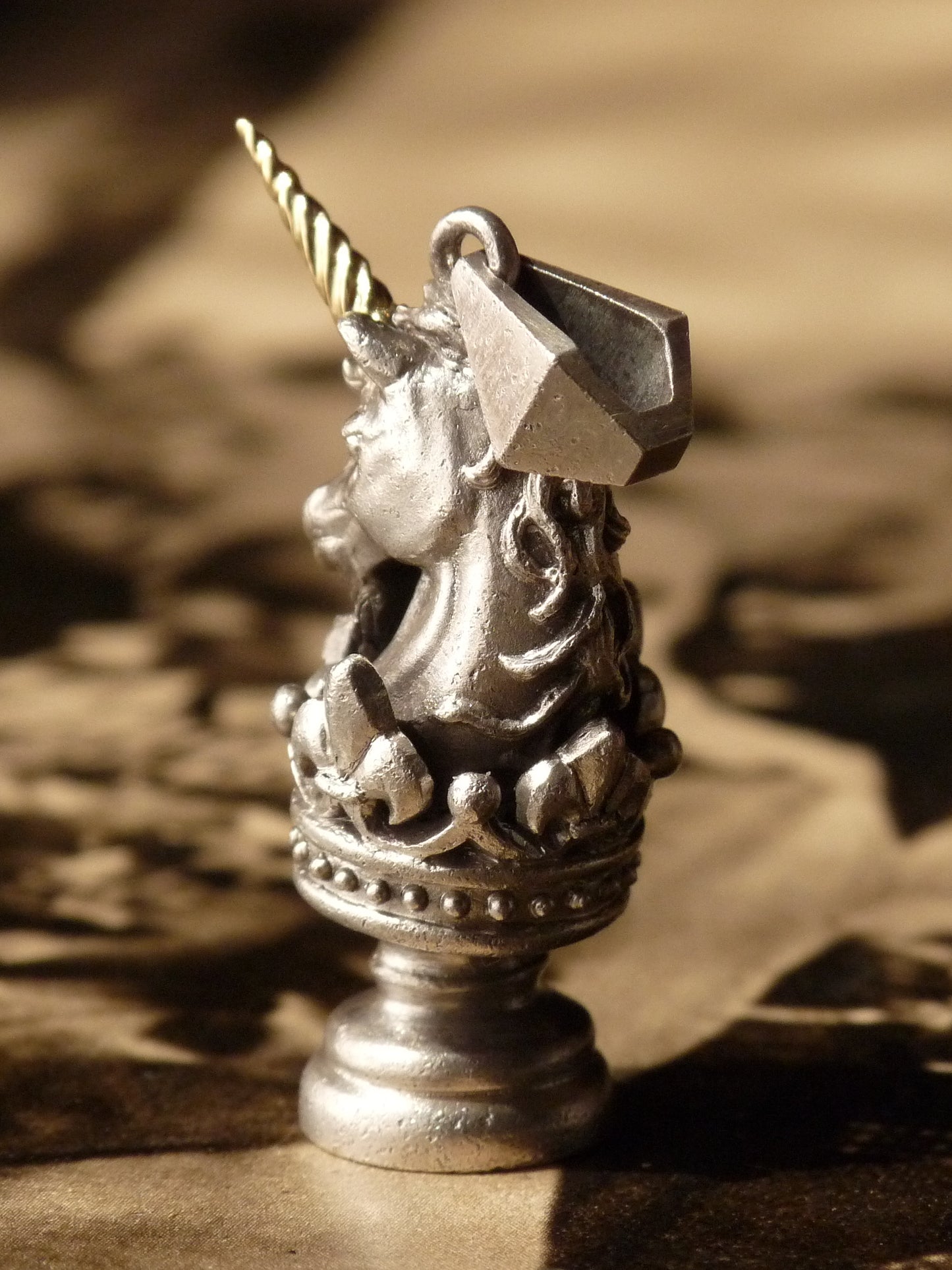 QSO25 Cavalier Pendant Unicorn Custom