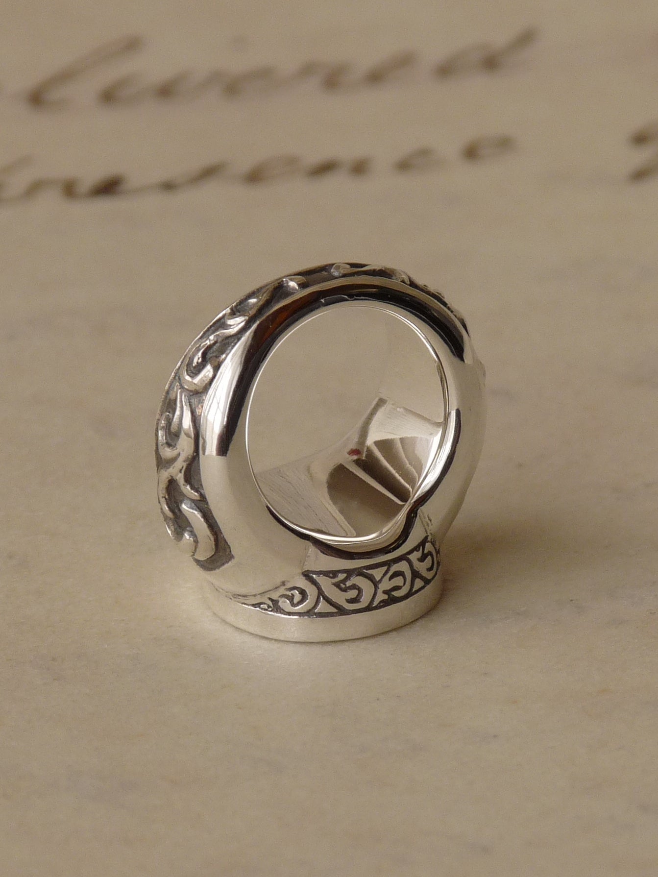 QFO020 Dragon Baby Ring