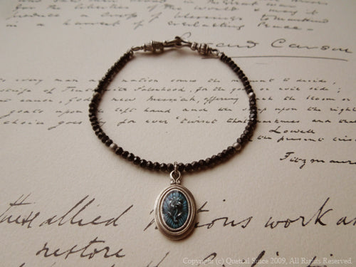 QB03S Lilly Beads Bracelet Silver ver.