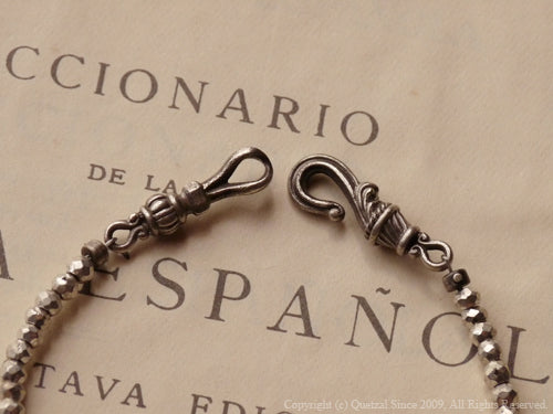 QB04S Rose Beads Bracelet Silver ver.