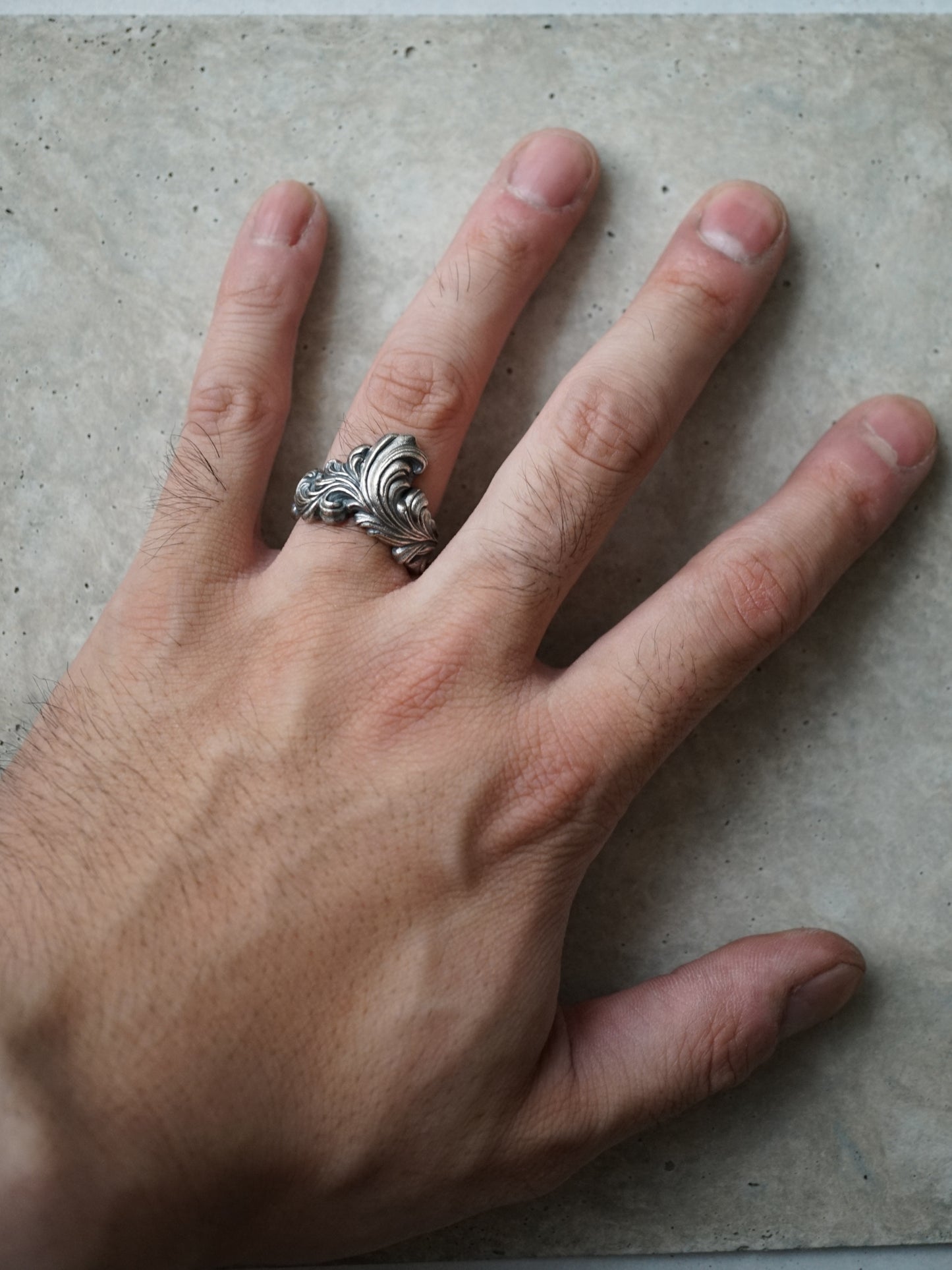 QR13A Blasen Ring Antique ver.