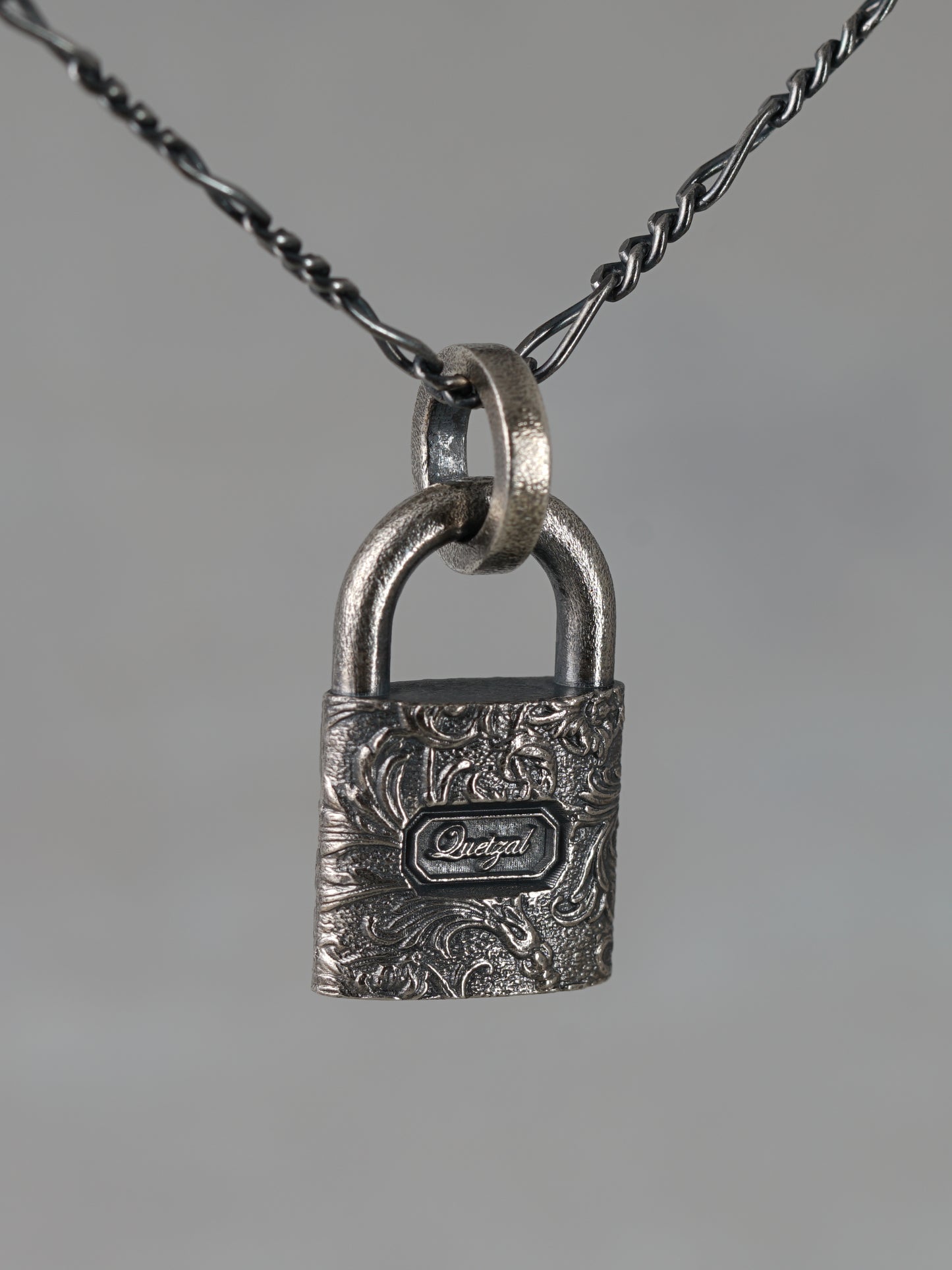 QN39A Padlock Pendant Antique ver.