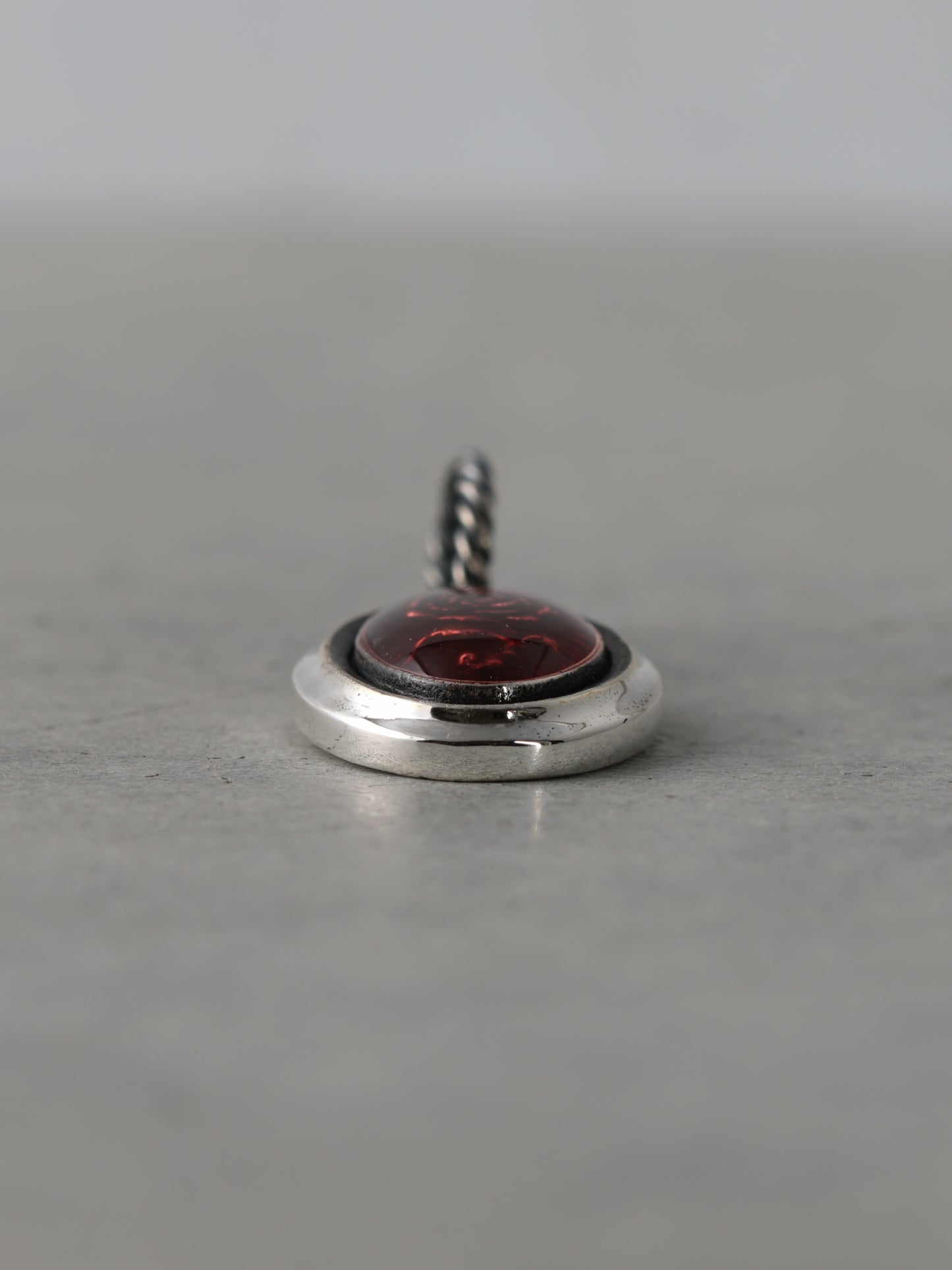 QN28P Rose Oval Pendant Polish ver.