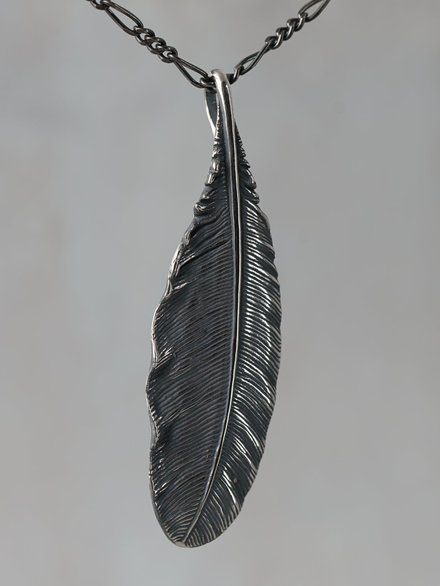 QN31P Feather Pendant A Polish ver.
