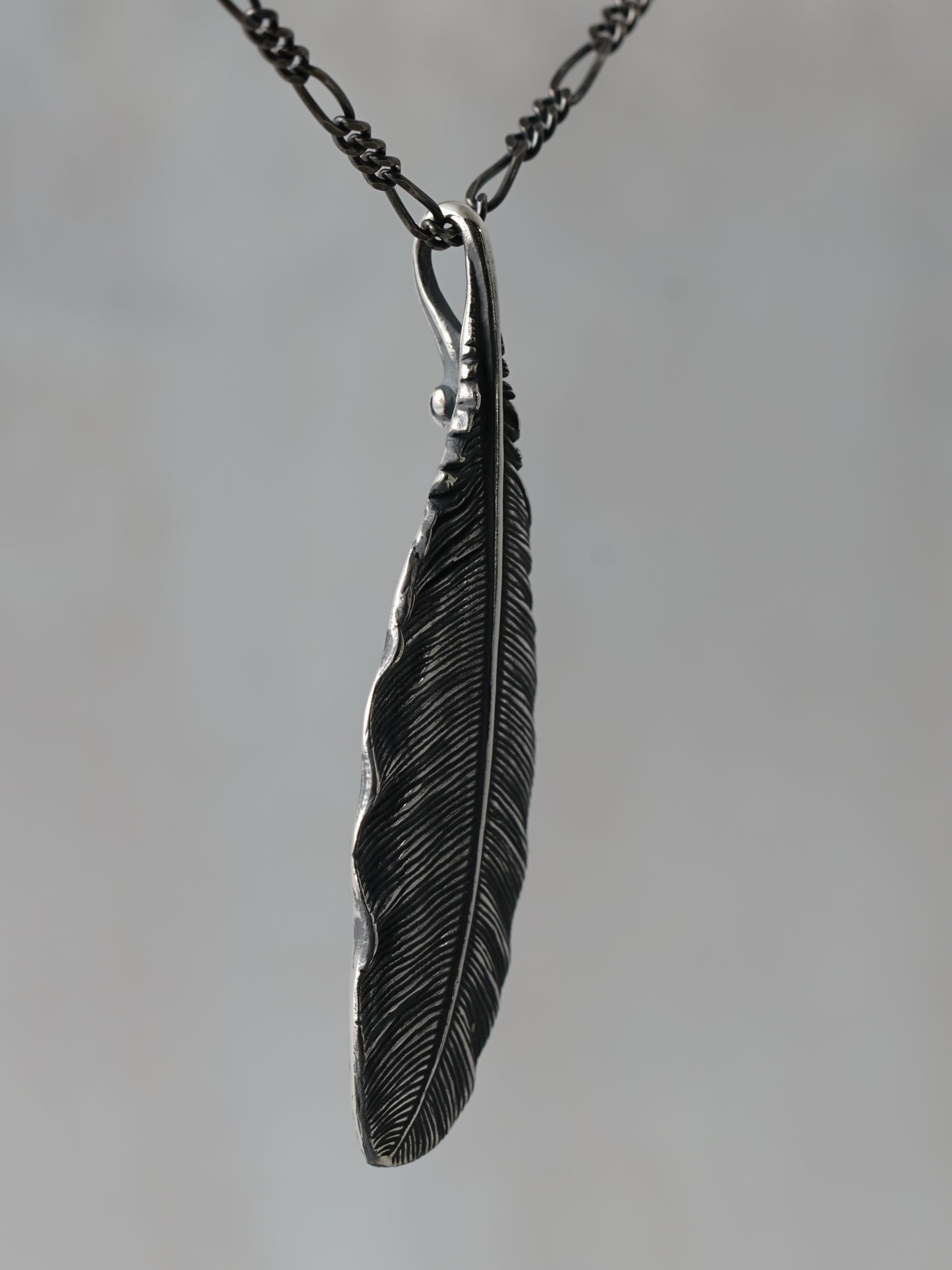 QN31P Feather Pendant A Polish ver.