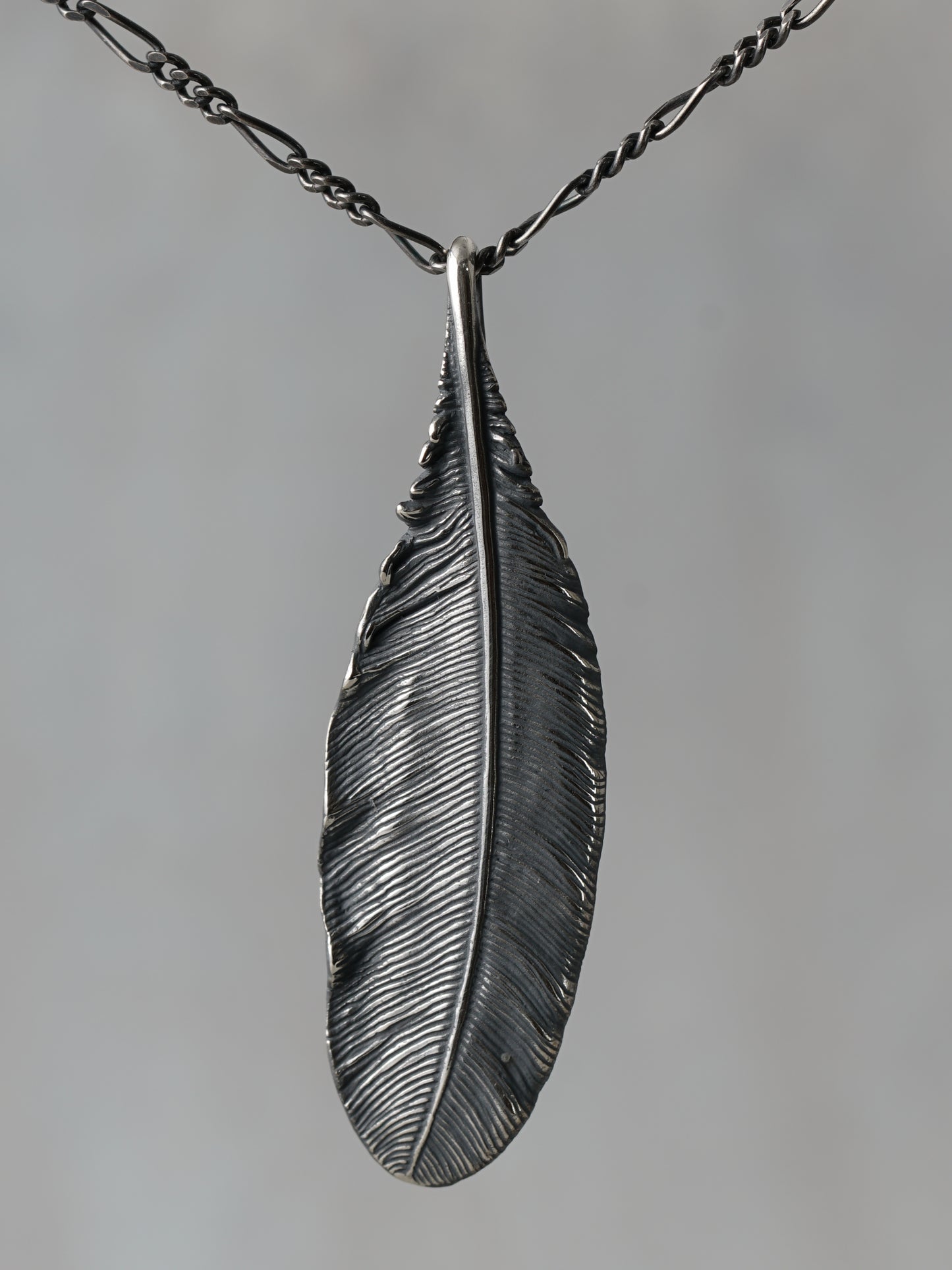 QN31P Feather Pendant A Polish ver.
