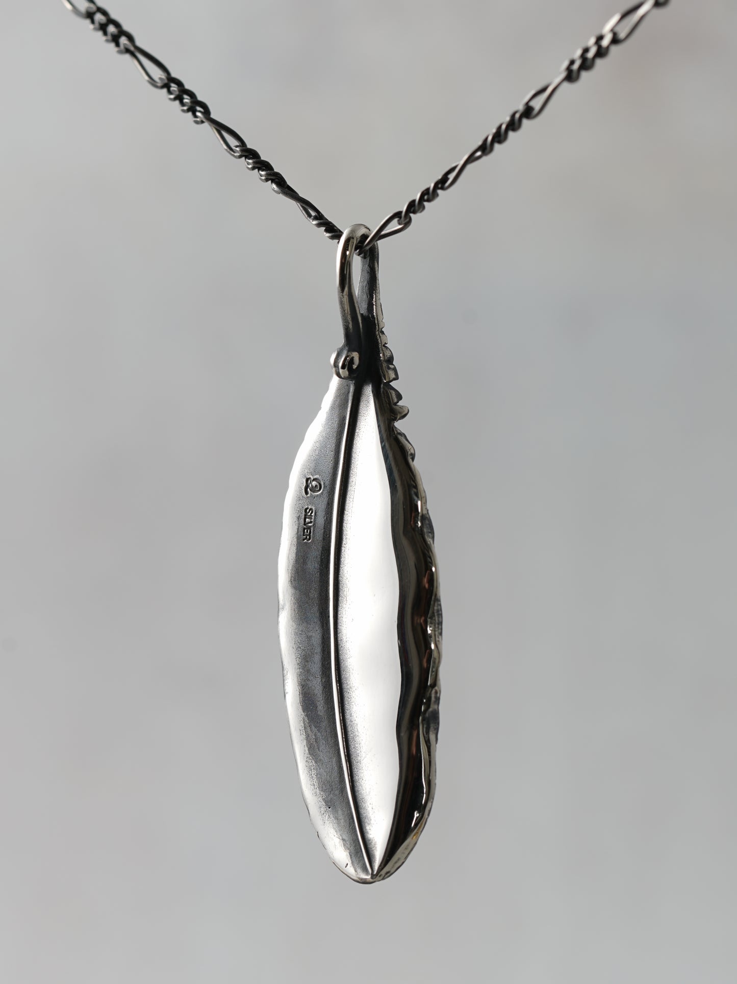 QN31P Feather Pendant A Polish ver.