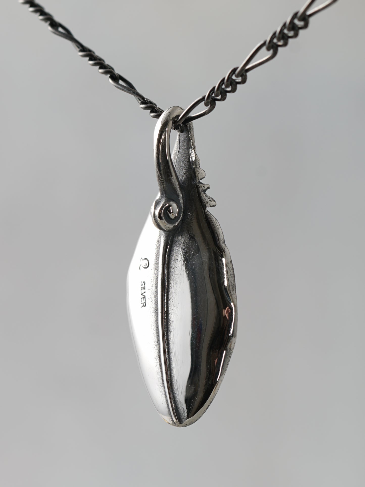 QN33P Feather Pendant C Polish ver.