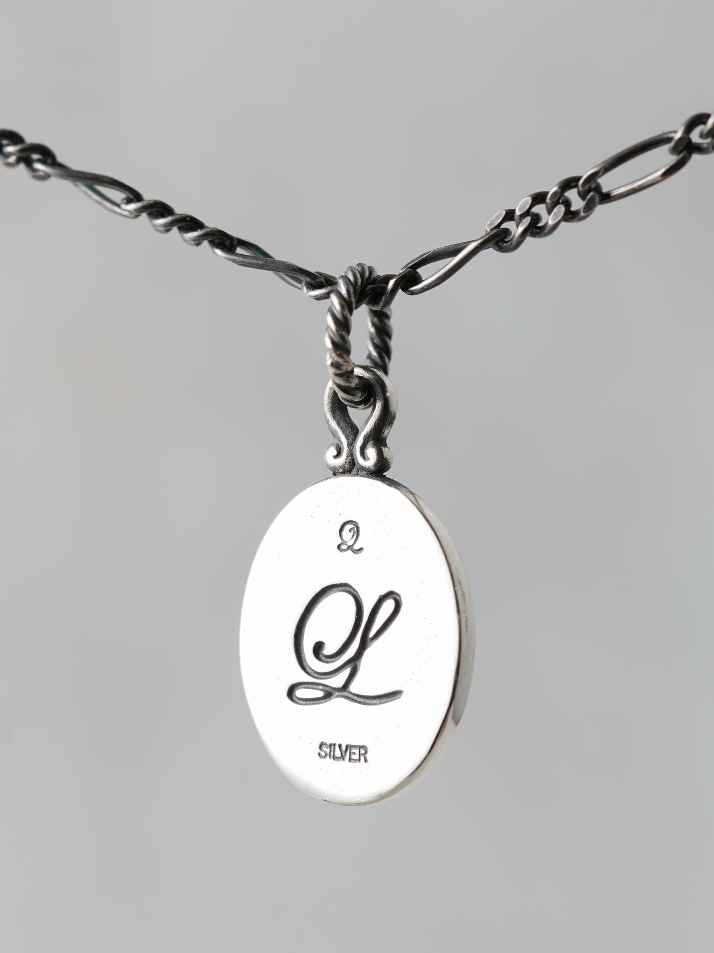 QN28P Rose Oval Pendant Polish ver.