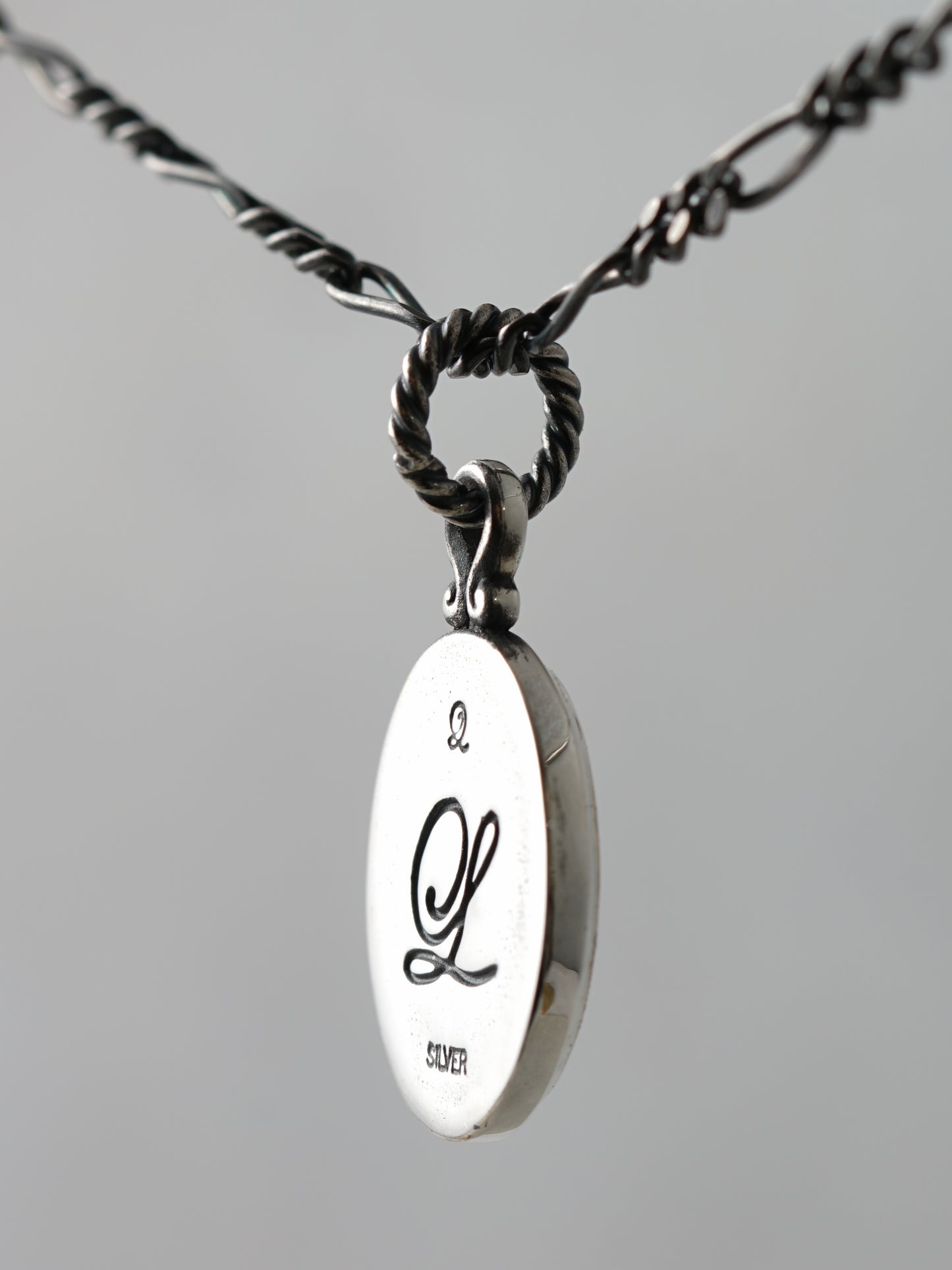 QN28P Rose Oval Pendant Polish ver.