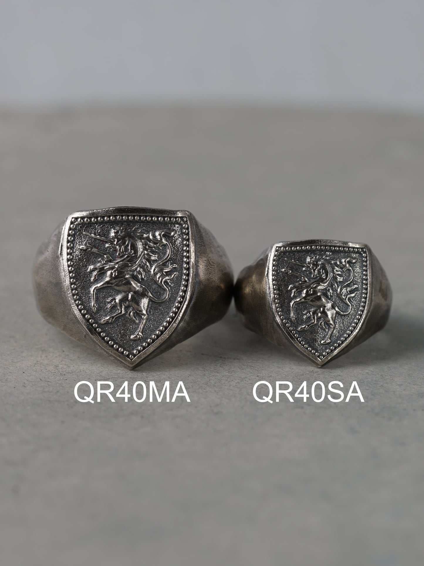 QR40SA Unicorn Ring S Antique ver.
