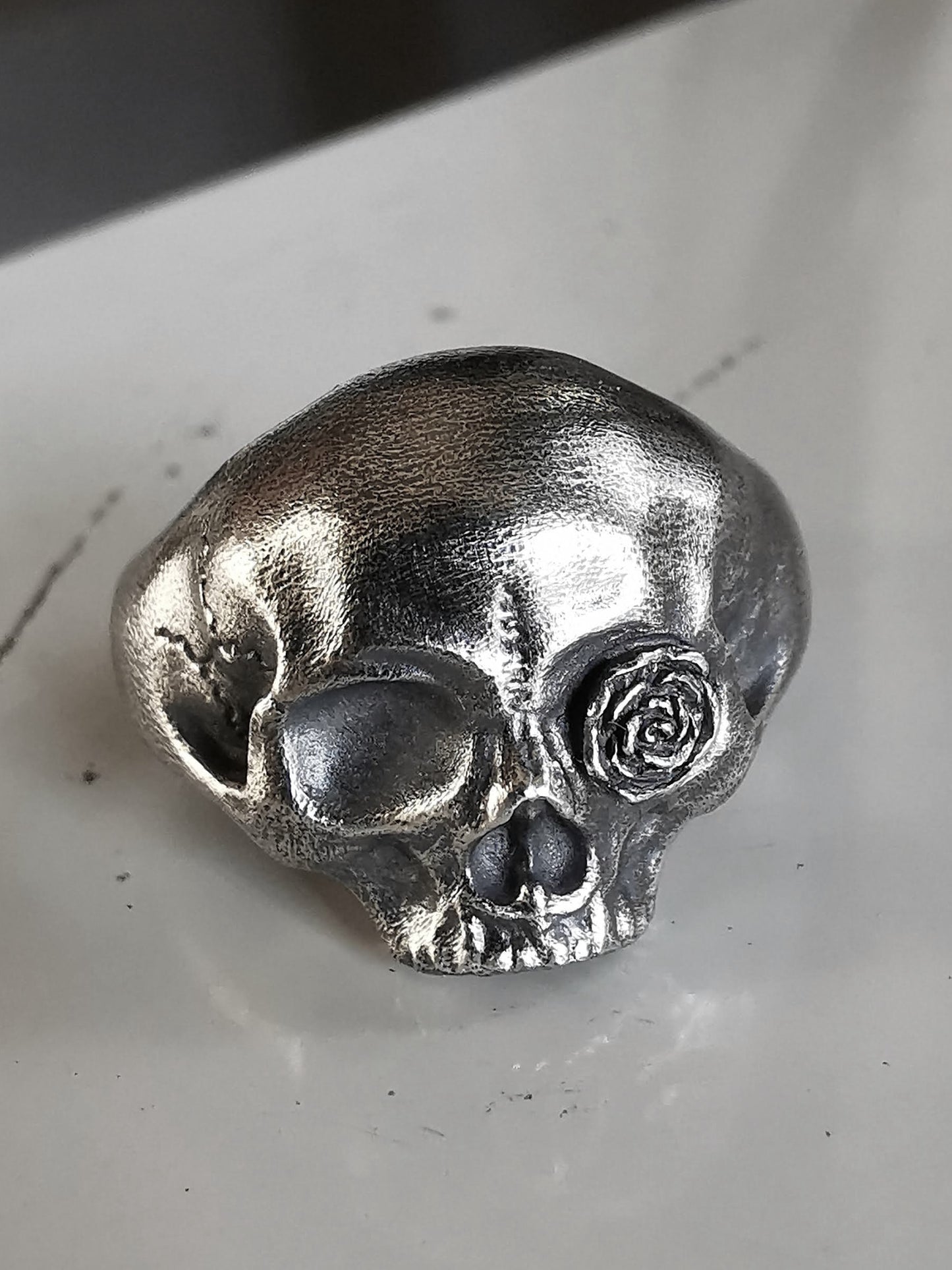 QSO103 Mini Thanatos Ring Rose Custom