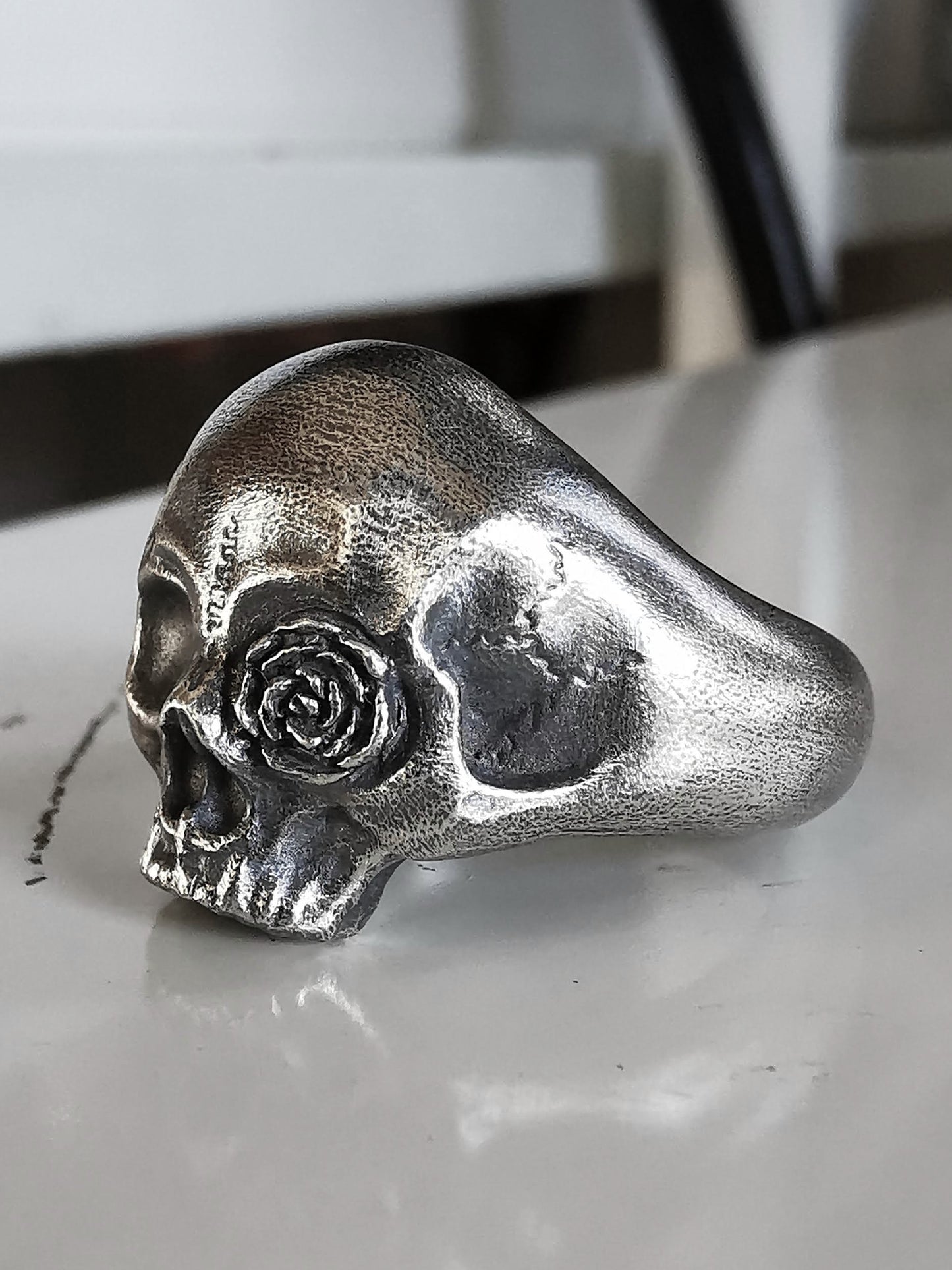 QSO103 Mini Thanatos Ring Rose Custom