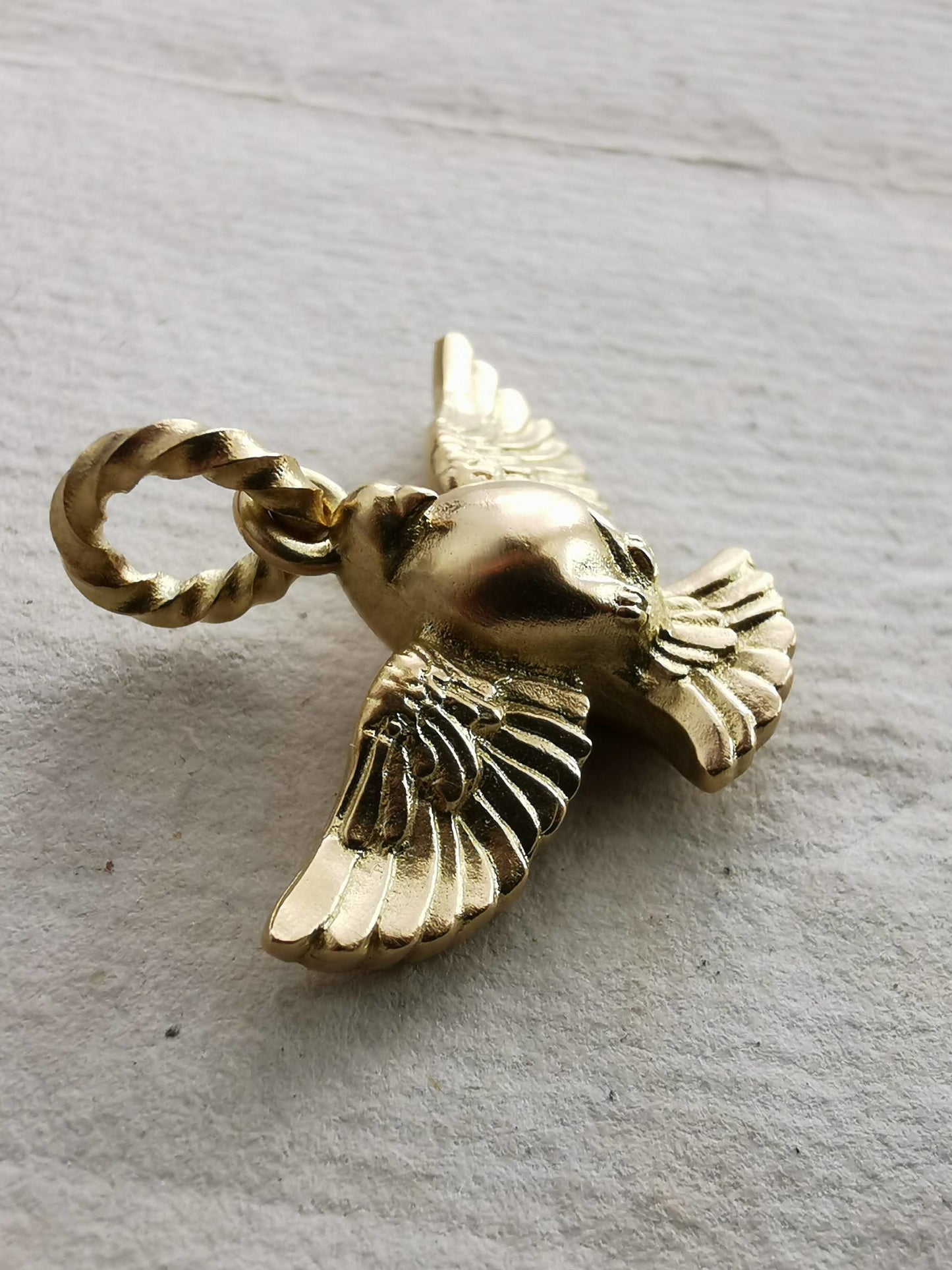 QSO104 Peace Pendant K18 Custom