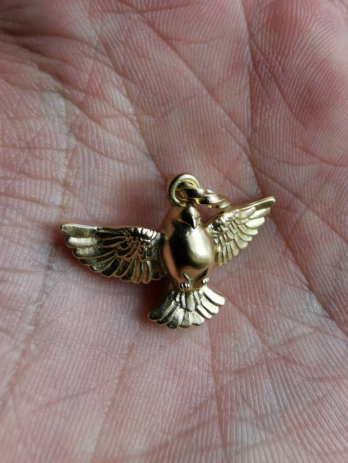 QSO104 Peace Pendant K18 Custom