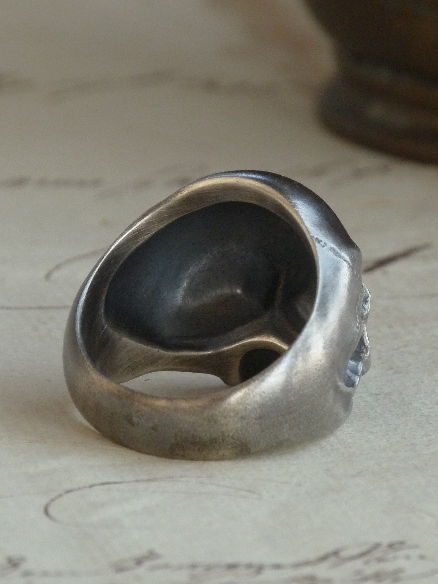 QSO114 Pinky Thanatos Ring Custom 6
